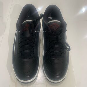 Nike Women's Air Jordan 2 Low Shoes 'Black' (DX4401-001)  11.5 Wmns/ Men 9.5